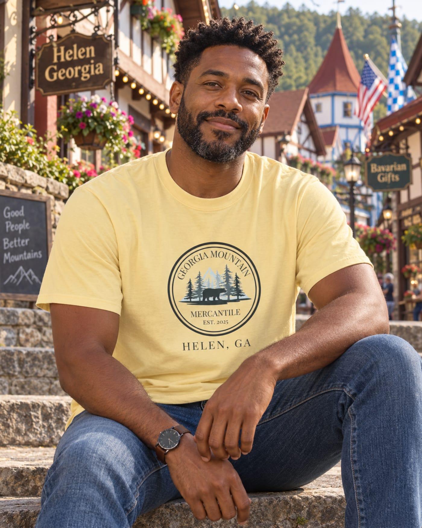 Georgia Mountain Mercantile Tee (Light)