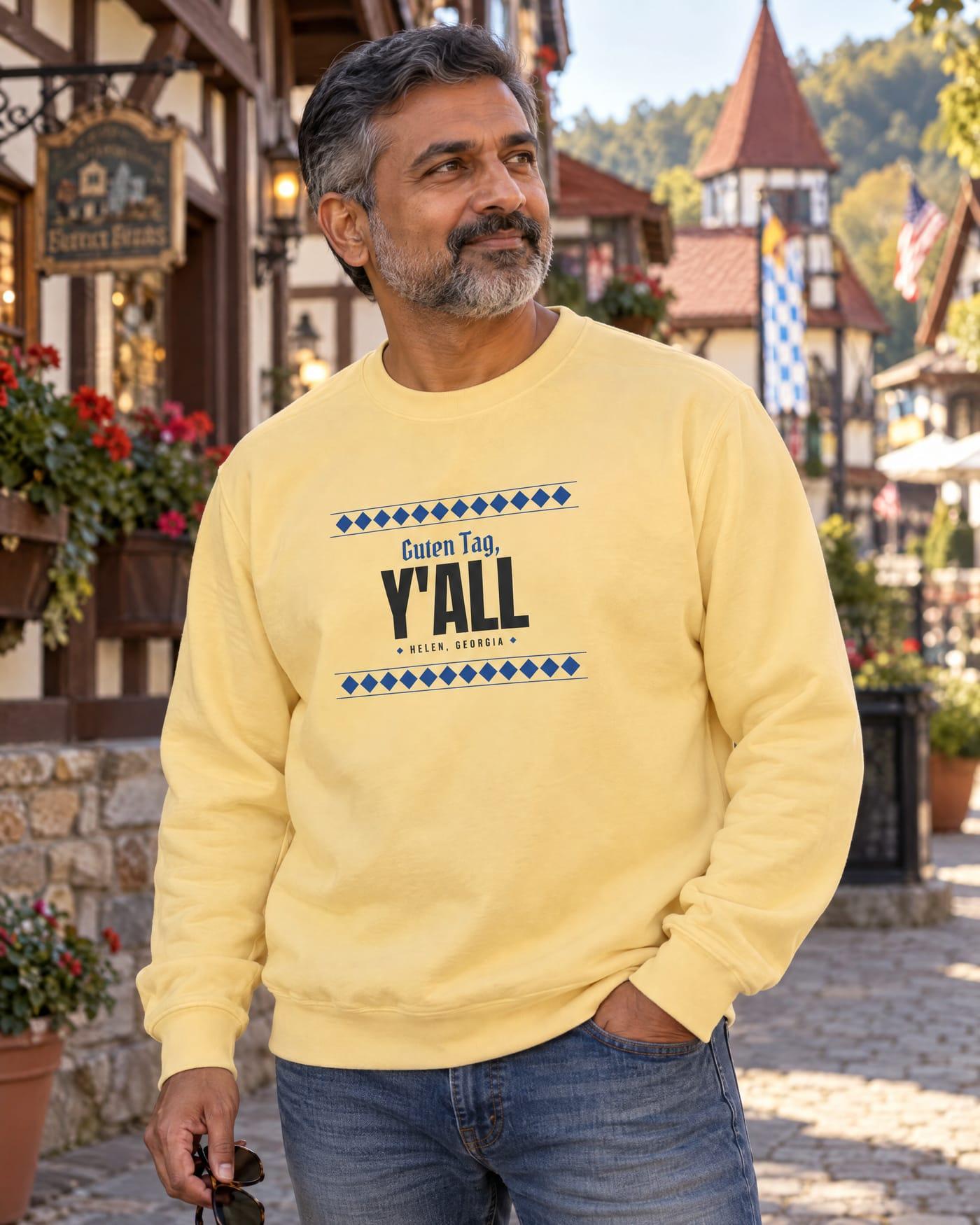Guten Tag Y'all Sweatshirt (Light)