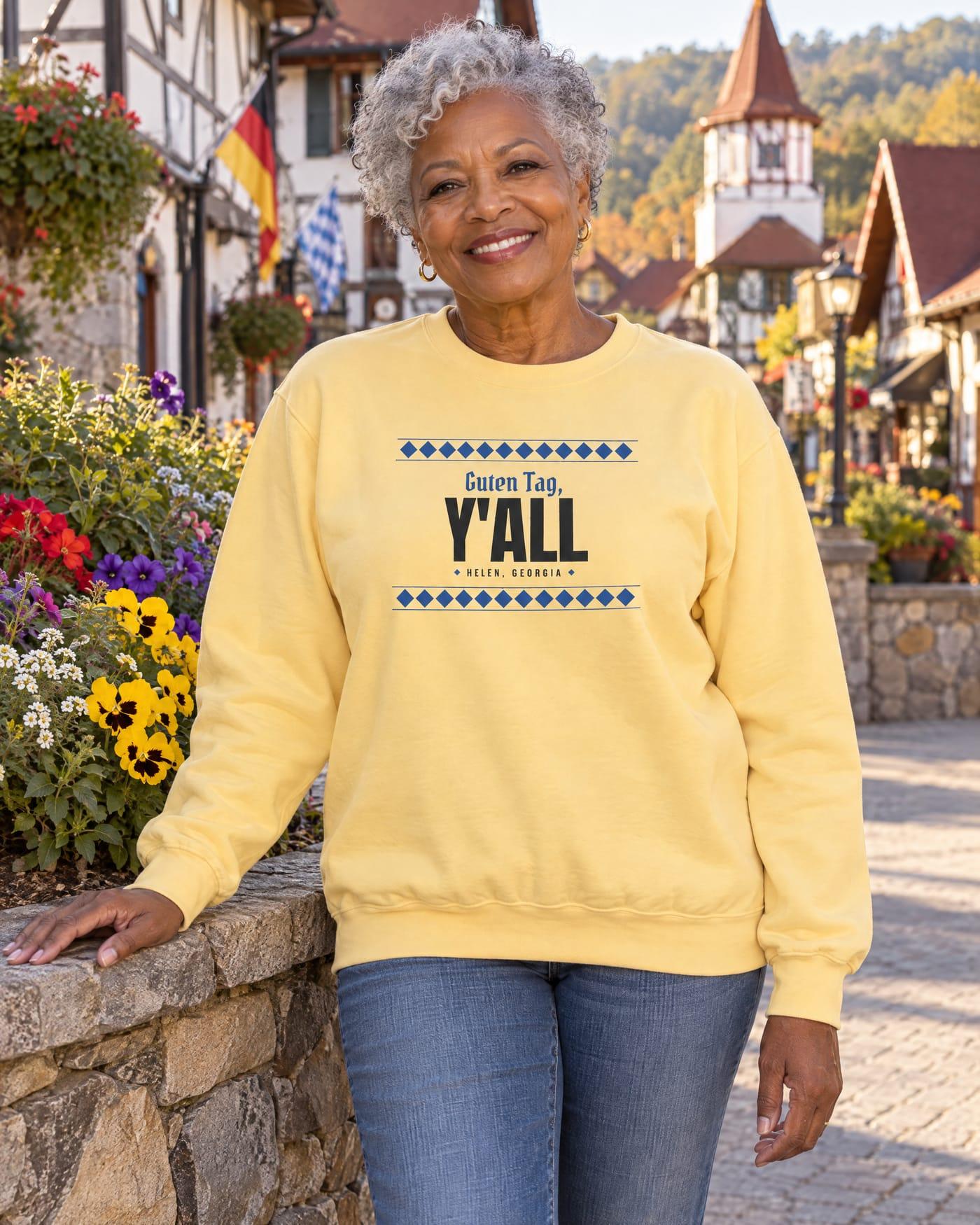 Guten Tag Y'all Sweatshirt (Light)